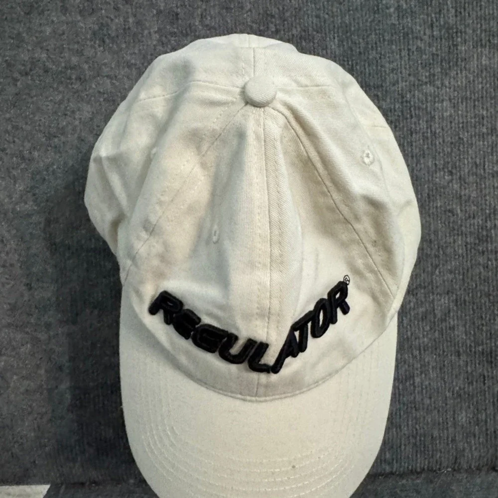 Pacific Headwear 220C Regulator Hat Cream Off White Embroidered Cap Mens OSFM